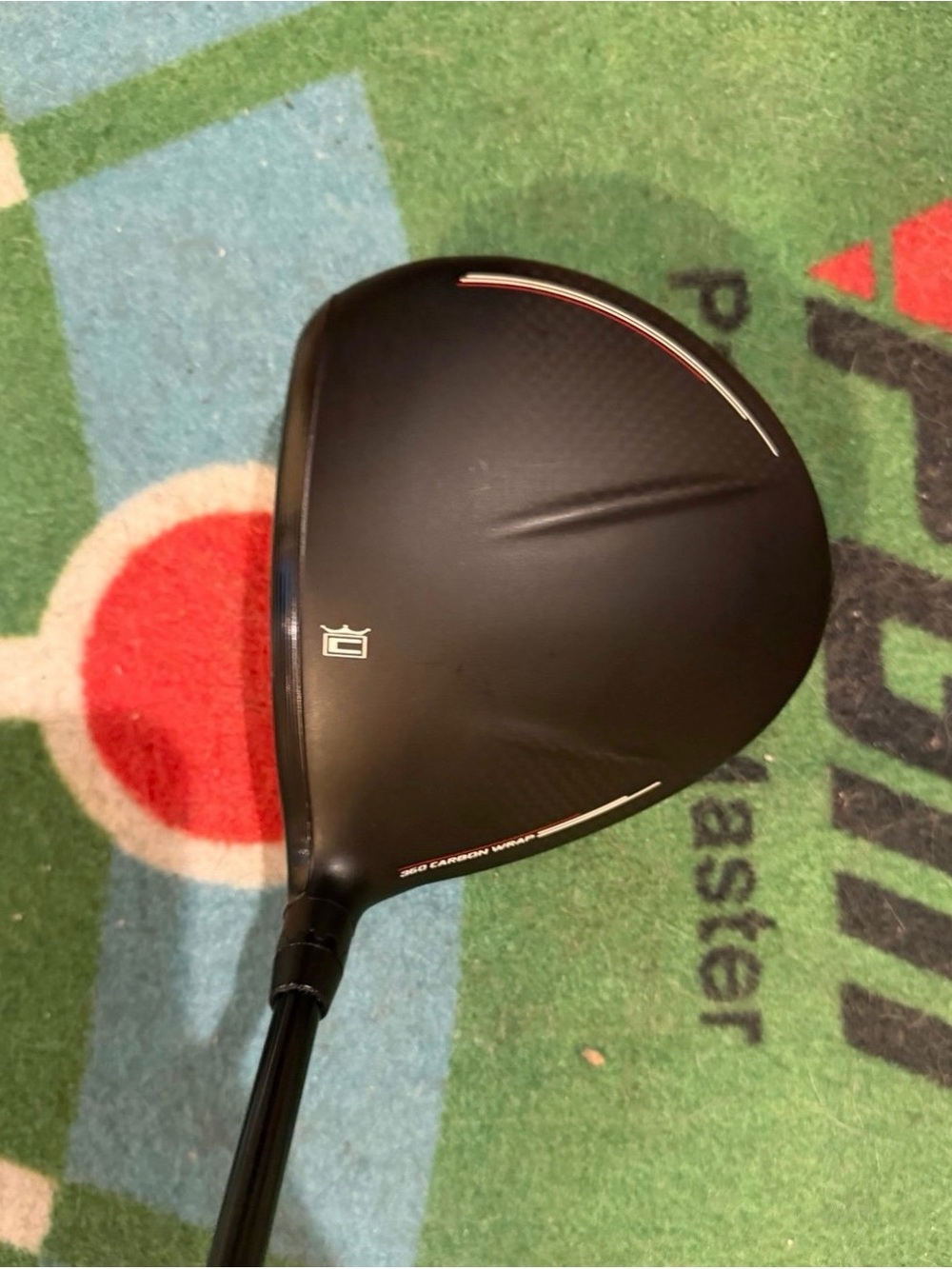 Cobra KING SPEEDZONE Extreme 9.0 Driver HEAD ONLY Black/White Right-Handed Used